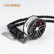 [81] AMG & TE37 Sport Rim Hanging decoration rear mirror Car Decoration Pendant keychain Fashion Por