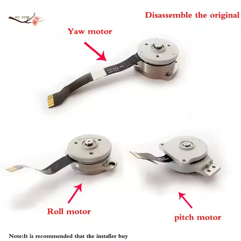 Original Yaw motor for Phantom 4 pro for DJI Phantom 4P Yaw motor/Roll motor/ pitch motor axis Drone