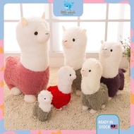 🐳 Hot Cartoon Lovely Alpaca Soft Toy 羊驼 Llama Sheep Plush Stuffed Toy Room Decoration Fashion Comel 
