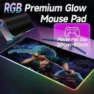 G6KZ Cross-Border Supply Game Luminous Mouse Pad Oversized Gaming Gaming Keyboard Pad Rubber Seaming