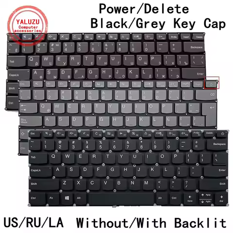 US/RU/LA Laptop Keyboard For Lenovo YOGA 720-12 720-13 IKB/KBR/ISK 730-13IKB Chao7000-13 320S-13 ISK