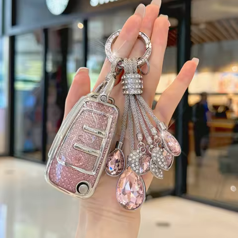 NEW Fashion for Audi A1 A3 A6 A6L Q2 Q3 Q7 TTS R8 S6 RS3 Flip Folding Remote Auto Car Key Case Cover