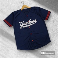 Y navy unisex baseball jersey premium baseball jersey/ baseball jersey/