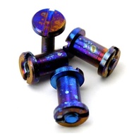 1 Pair TC4 Spindle Screw for Rick Hinderer XM-18 3.5" / XM-24