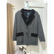 BLACK BLAZER OFFICE BLAZER/