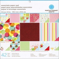 Martha Stewart Modern Festive 12X12 Designer Paper Pad