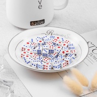 Set of premium 6-sided dice, Seahorse chess game dice Combo, dice shaker,...