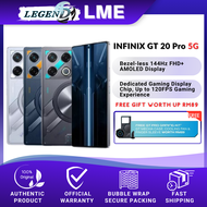 Infinix GT 20 Pro 5G (12GB RAM+256GB ROM) Original Smartphone Infinix Malaysia Warranty