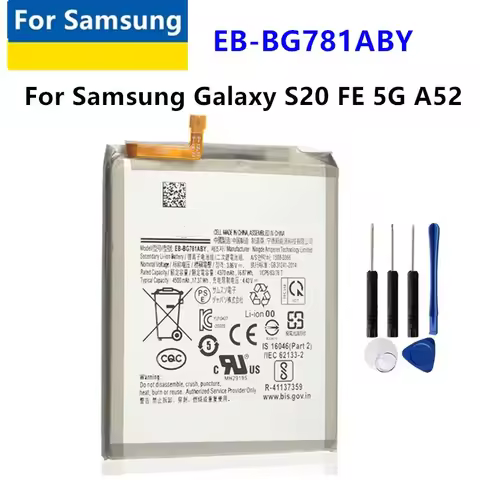 EB-BG781ABY EB-BA525ABY For Samsung Galaxy S20 FE 5G A52 A52S G780F G781F G781B G780 G781 A52S SM-A5