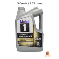 Mobil 1 Extended Performance 0W20 SP Engine Oil 5 Quart (4.73L)