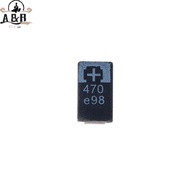 [A&B] 5 PCS 2R5TPE470M9 470 2.5V 470UF SMD Tantalum Capacitor Tantalum Polymer Capacitors {vn}