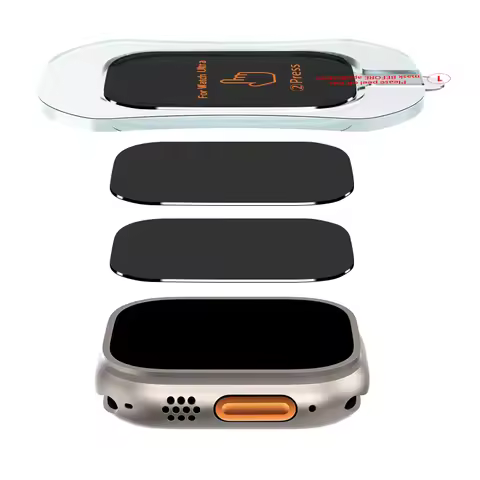 Tempered Glass for Apple Watch Ultra/Ultra 2 Privacy Screen Protector With Alignment Film Tool for A