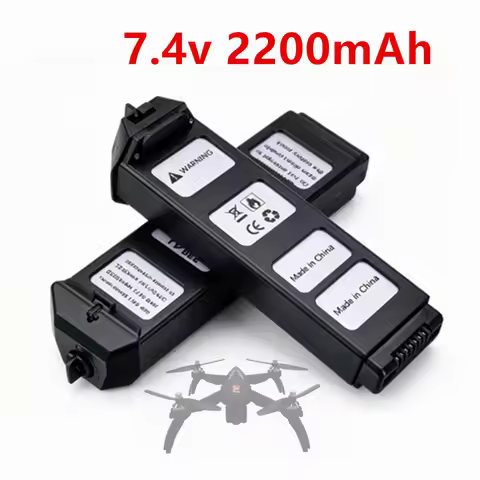 Original 7.4V LiPo Battery For MJX R/C Bugs 5W B5W RC Quadcopter Spare Parts 7.4v 2200mAH Drone Batt