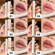 lipstik hanasui BOBA, tahan lama seharian (HALAL)