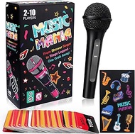 BUSOHA Music Grab Game for Party - 2 in 1 Music Board Toy Design for Bad Singers 125 Cards with 250 