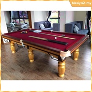 [BlesiyaedMY] Professional Billiard Pool Table Cloth Snooker Table Accessory 8ft Red