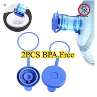 (BPA Free) 2PCS Silicone Food/ Water Dispenser Gallon Caps Anti-Spill Silicone Dispenser Water Gallo