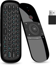 W1 Universal TV Remote Air Mouse, Wireless Keyboard Fly Mouse 2.4GHz Connection Air Remote Keyboard 