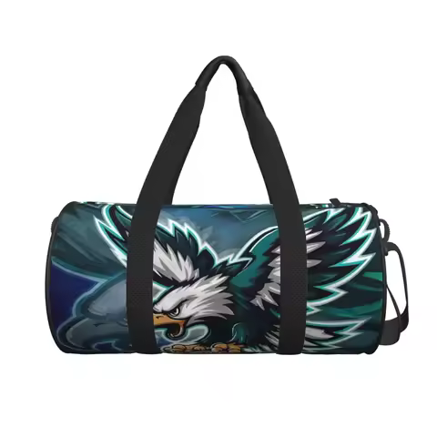 Popular Eagles Philadelphia Large Duffle Gym Bag Waterproof Duffle Travel Bags Handbags Fitness bag