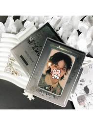 1 ชิ้น อัลบั้มรูปภาพชุดป่าสีเขียวเข้ม, ที่ใส่โฟโต้การ์ด Skzoo, ที่ใส่โฟโต้การ์ด Skz New Album Hollow