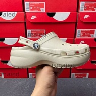 Crocs 卡駱馳 Baya Platform Clog 貝雅雲朵洞洞鞋厚底沙灘鞋涼鞋