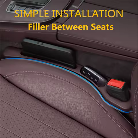 2PCS For AUDI Q7 4L 4M Q8 TT A2 A3 Q2 Q3 8U F3 Q5 8R FY A4 A5 Car Seat Gap Filler Organizer Between 