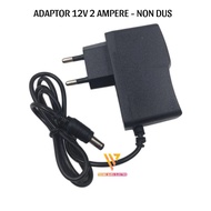 ADAPTOR 12V 2A MURNI 2 AMPERE 24W - NON DUS ADAPTER CCTV LAMPU LED 12 VOLT