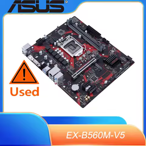 ASUS EX-B560M-V5 (Intel LGA1200 for 11th & 10th Gen Intel Core and Celeron) mATX Motherboard with PC