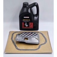 Auto Gear Oil Filter + TOYOTA CVT Fluid FE Size 4 Liters For ALTIS Engine 1.6/1.8 Year 2014-2020