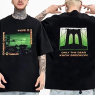 Rock Band Style T-shirt Men women Hip-hop Street Rapper Punk Trend Fashion Y2K Outdoor  Cotton Short