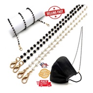 SALE HALF PRICE Rantai face mask/chain face mask/tali face mask accessories lanyard chain hanging ro