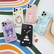 [3d03] Embossed Softcase Sanrio Motif For Oppo A38 A18 A98 A58 A78 A57 2022 A77S A17 A17K RENO 10 RE