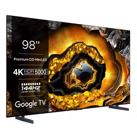 Gaming TV 144hz High Brush 98/100 Inch QD-Mini LED 4K UHD Google Android TV Support 5000 Nits Google