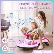 2025 New Kereta Mainan Elektrik Budak toy scooter for kid Girl with LED &Music Spray effects Electri