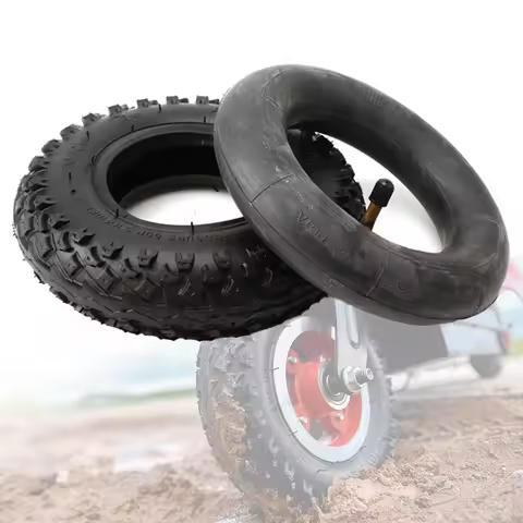 8 inch Dirt Scooter Knobby Tire 200x50 (8x2") Inner Tube For Pro Electric Scooters Razor E100 E200 R