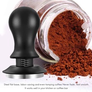 Coffee Tamper Adjustable Depth with Scale Espresso Springs Calibrated Tamping Coffee Distributor