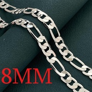 European American Hot Sale Jewelry Plated 925 Silver 40-75CM8MM Three to One Ferrero Necklace Ready 