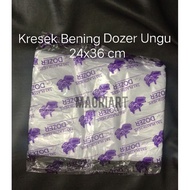 UNGU Dozer Purple Clear Plastic Bag 24x36 cm Plastik Sampah Plastik Packing Plastic Bag Transparent