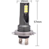 หลอดไฟหน้า H7 6000 K สําหรับ Zx10R 636 Zx6R 300 2 ชิ้น Accessories