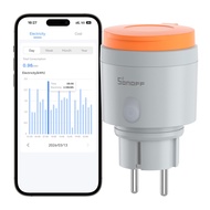 ปลั๊กไฟอัจฉริยะ SONOFF S61STPF-PM-O สำหรับใช้งานภายนอกอาคาร (Type F) ควบคุมผ่าน WiFi ป้องกันฝุ่นและน
