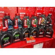 100% ORIGINAL MOTUL 4T EO ENGINE OIL 7000 7100 5100 3100 300V H-TECH 10W40 15W50 FILTER ORIGINAL HLY