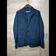 Polo Ralph Lauren RL 深藍 多功能 防風 防潑水 西裝外套 男XS