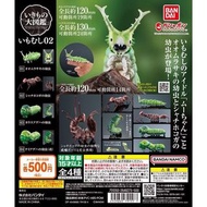 萬代 生物大圖鑑 芋蟲02 毛毛蟲鳳蝶扭蛋