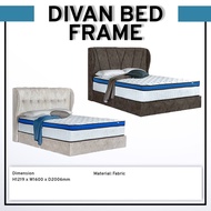 Divan Bedframe Bedroom Furniture Fabric Bed