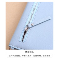 New Korean Women Long Clutch Large Capacity Mobile Wallet Zipper Shoulder Crossbody Bag Mobile Phone