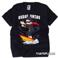 Aura Farming pacu children's t-shirt, free line of children's names
