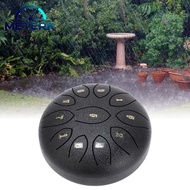 Meterk Ethereal Drum Rain Drum 6 นิ้ว สะท้อนผ่อนคลาย 11 โทน สงบเงียบสำหรับสวน