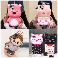 3D Rubber Case Lucky Cat Series Samsung A34 4G A34 5G A35 5G A36 5G A51 4G A81