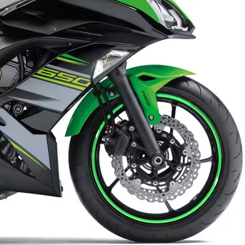 Motorcycle Wheel Sticker Reflective Decals Rim Tape Car/bicycle For Yamaha YBR 125 YZF R1 R3 R6 R125