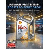 SHELL HELIX HX8 FULLY SYNTHETIC 5W40 4L